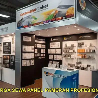 harga sewa panel pameran profesional